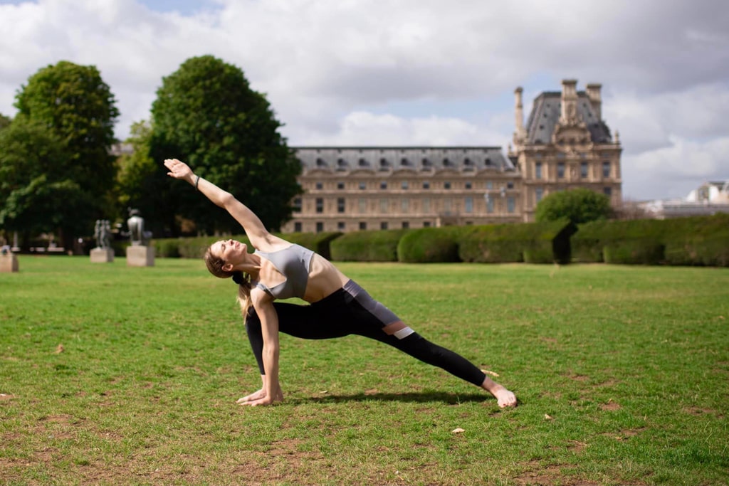 Liudmila Sinenko yoga Paris